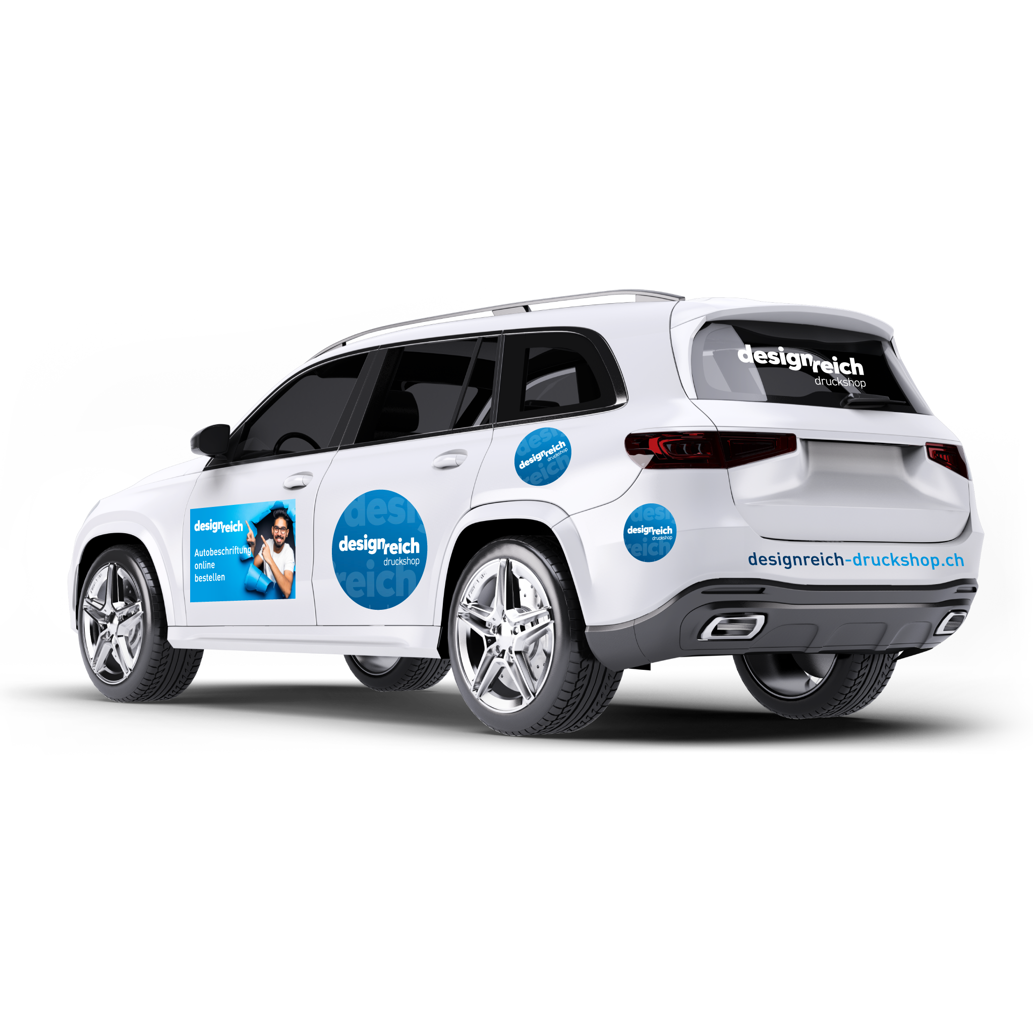 Bestellen Sie Ihre Autobeschriftung online im Designreich Druckshop.