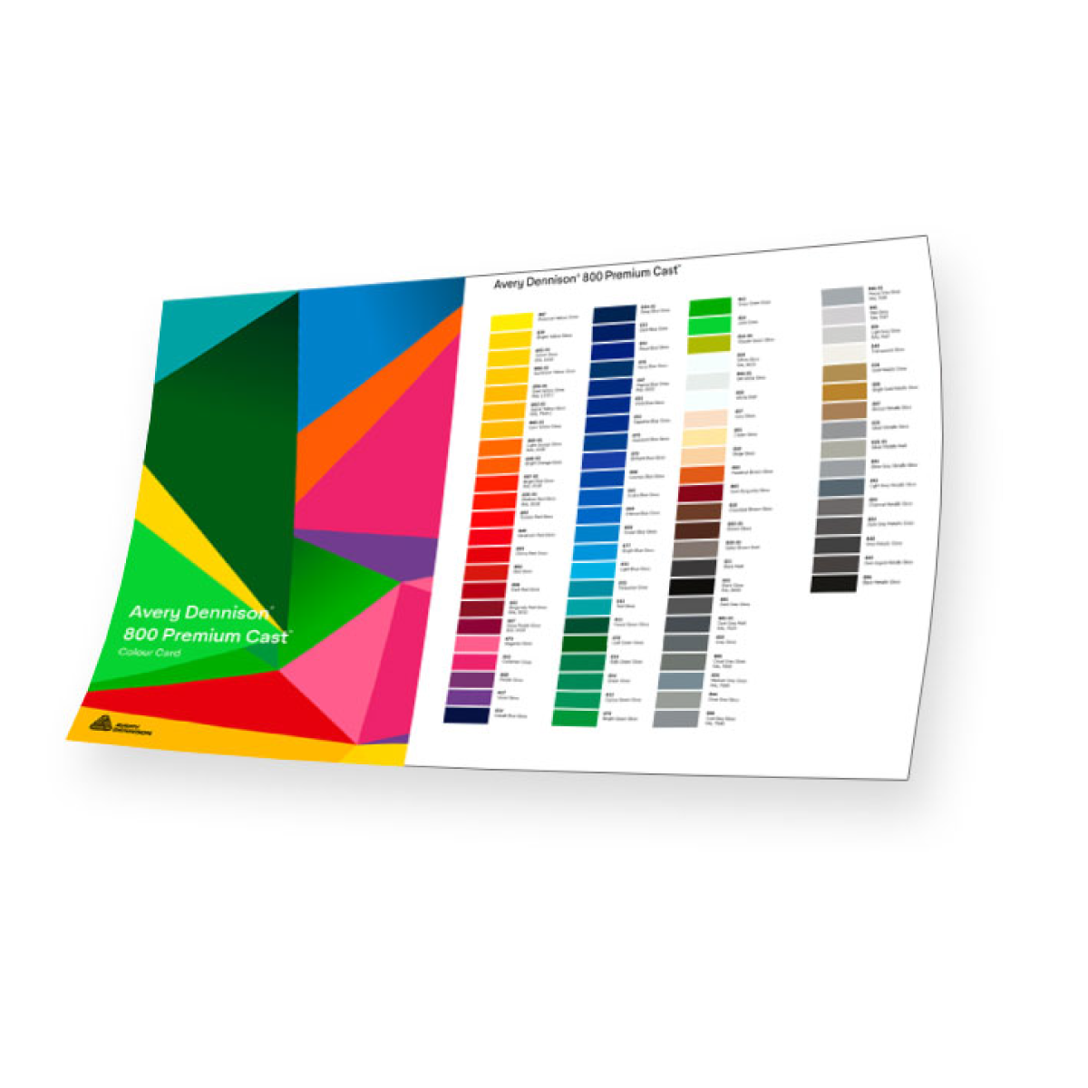 Farbkarte Plotfolien