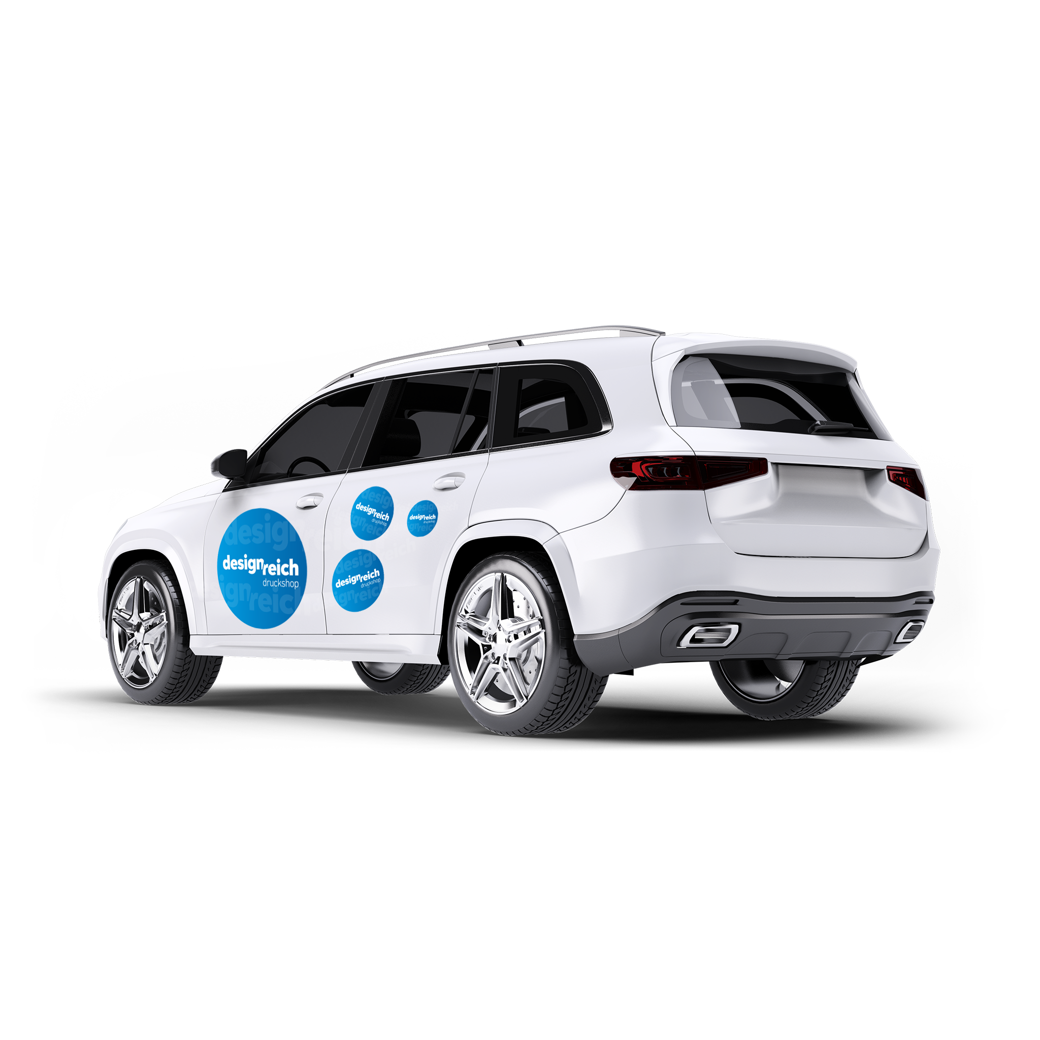 Runde Aufkleber für Autos & Fahrzeuge