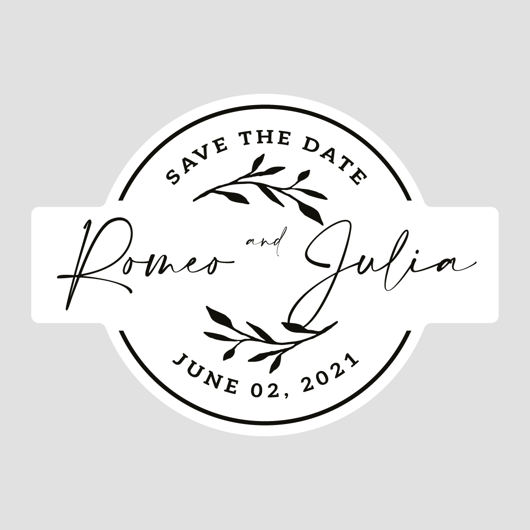 Aufkleber & Sticker für Hochzeiten