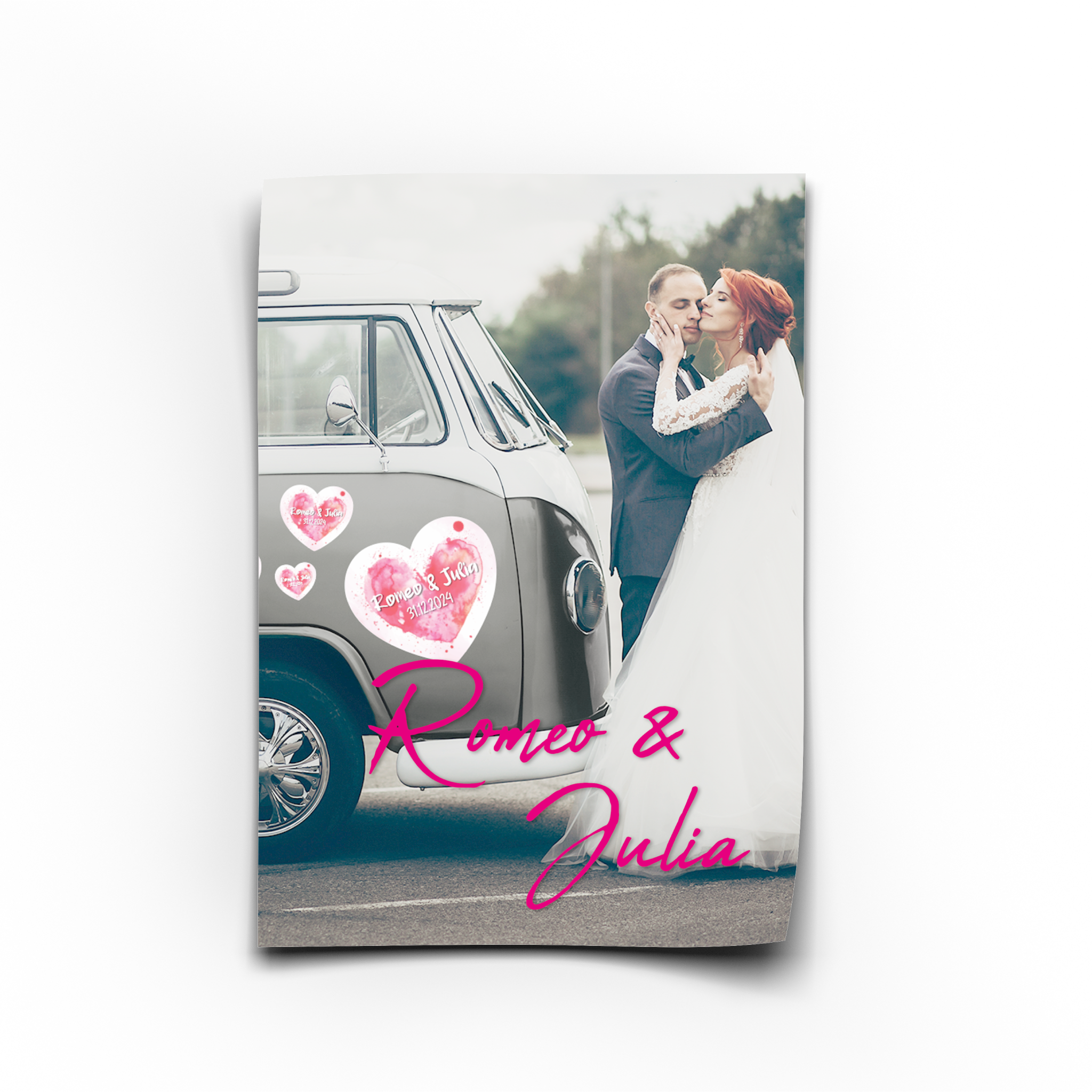 Poster & Plakate für Hochzeiten