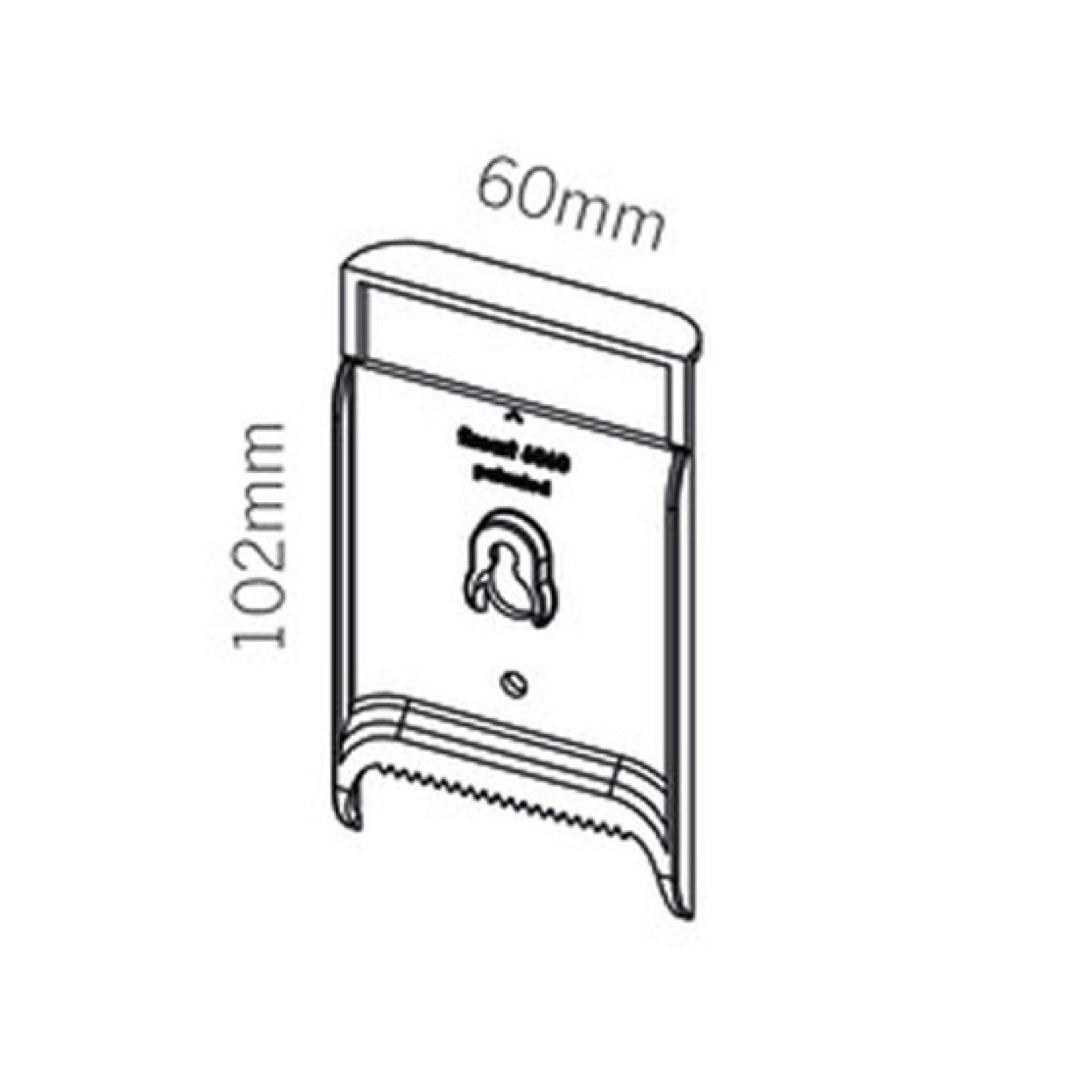 Bildaufhänger 60 mm