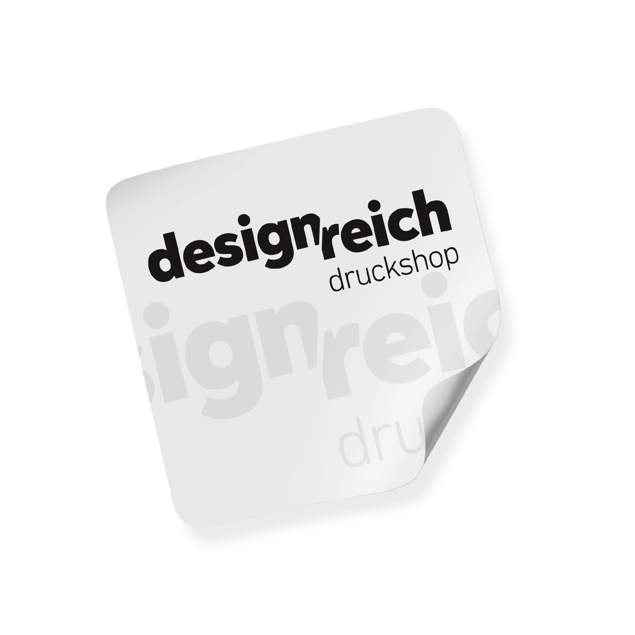Aufkleber & Sticker günstig drucken lassen im Druckshop von Designreich.