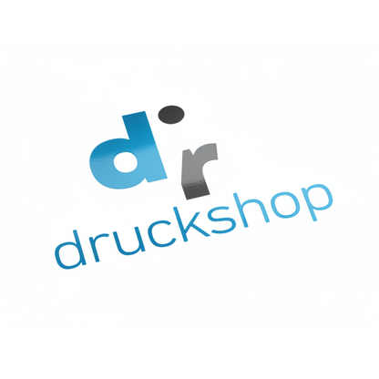 geplottetes Folienlogo zweifarbig