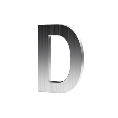 Logos & Buchstaben aus Metall oder Kunststoff